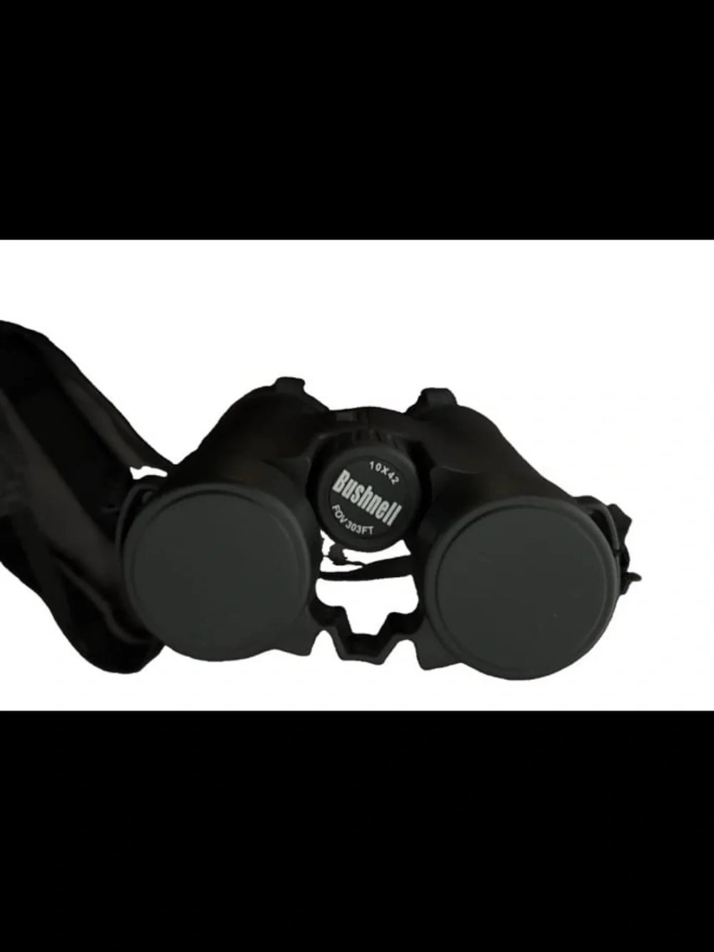 Bushnell Binoculars Black with Neck Strap 10x42 FOV 303FT